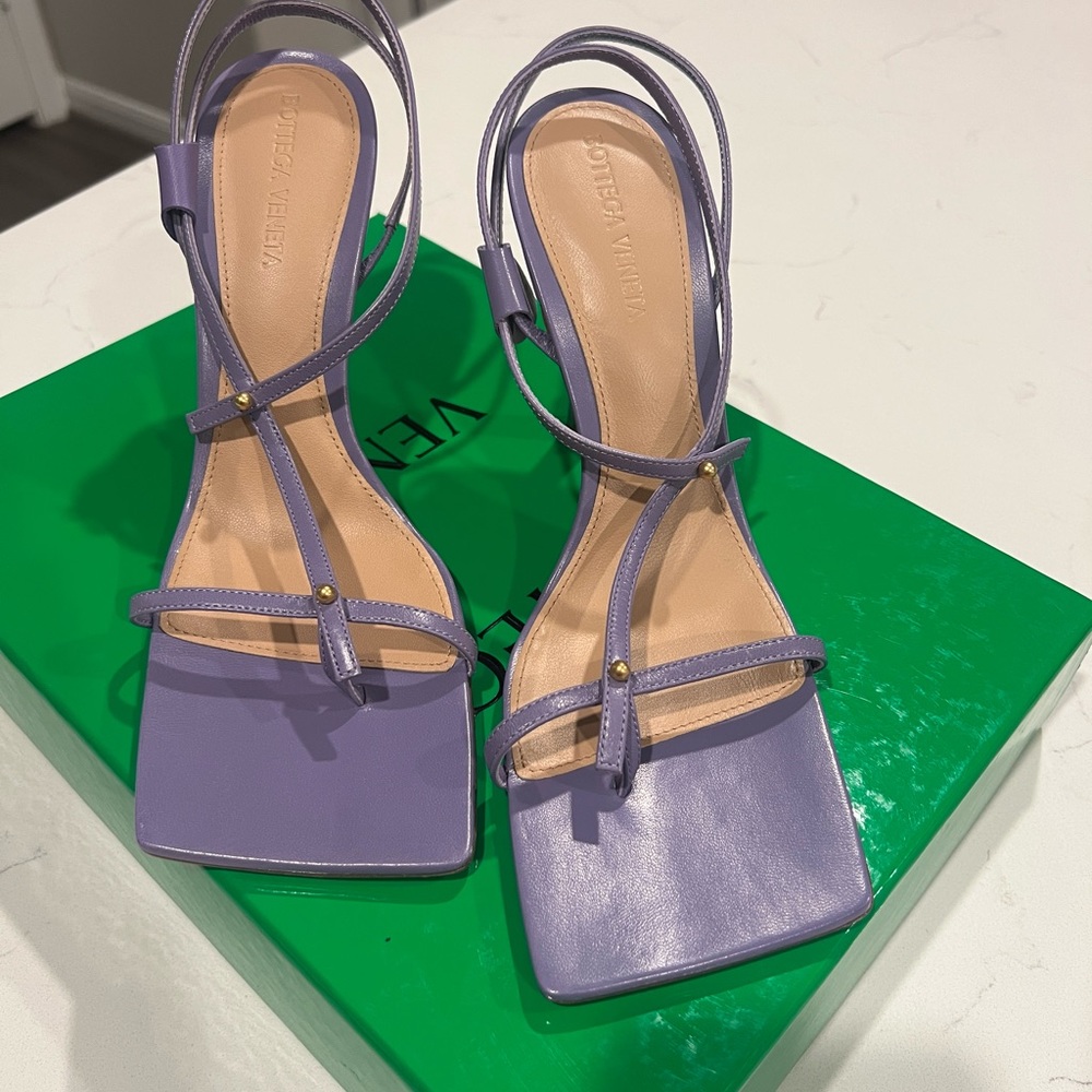 Bottega veneta stretch leather mules